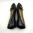 Zac Posen  Vonte Skimmer Black Leather Flats Women's 8.5 US Photo 6