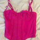 Corset Top Pink Size M Photo 0