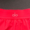 Alo Yoga Match Point Tennis Skirt Fluorescent Pink Coral S Photo 5