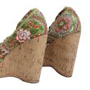 Zigi Soho Zigi Girl Soho platform Cork wedge peep toe shoe 7 M Photo 8