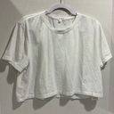 Good American NWT  Women's Cotton Cropped Tee Size 2. Photo 0