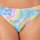 California Waves  Pastel Tie Dye Bikini Bottom Size Medium NWT Photo 1