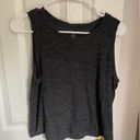 Kyodan  Gray Cropped Loose Fit Workout Tank Photo 0