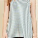 Modcloth Paradise Stripe Shoutout to Cutouts Tank - 1X NWOT Photo 0