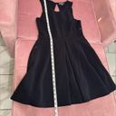 Kendall + Kylie  Ponte Knit Open Back Fit & Flare Mini Dress size Large Photo 10