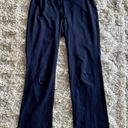 Athleta Y2K Early 2000s Navy Blue  Midtown Trouser Elastic Drawstring Waist Sweatpants Mid-Low Rise Photo 2