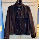 Ruff Hewn  Vegan Suede Casual  Button Up Fall Jacket Size Large Photo 1