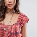 Free People  Call On Me One Side Shoulder Top size Medium (b30.1) Photo 2