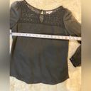 Candie's Small Black  Blouse Photo 4