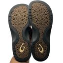 Olukai  Ohana Flip Flops Sandals Blue Black
Womens Size 7 Photo 6