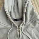 Brandy Melville  cropped zip up hoodie Photo 1