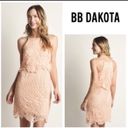 BB Dakota NWT  Pink Coral Peach Lace Dress Photo 1