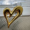 Monet  Gold-Tone Open Heart Vintage Brooch/Pin Photo 4