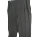 Lafayette 148  Pants Womens 12 Black Wool Pleated High Rise Trousers Quiet Luxury Photo 1