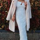 Selfie Leslie Textured White Midi Dress Photo 1