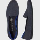 Rothy's Rothy’s The Loafer in Navy Heather Blue Slip-on Flat Rounded Toe Womens Size 9 Photo 0
