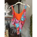 Free People  x Reina Olga Funky Print Floral Cheeky One-Piece Swimsuit Womens Siz Photo 5