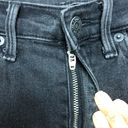 Gap - Stretch True Skinny Ankle Jeans with Raw Ankle Hem, Black, Size 26r Photo 6