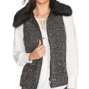 White House | Black Market WHBM tweed vest with faux fur collar Photo 0