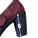 Clarks  BURGUNDY Suede Adya comfort pumps Size 7.5 Photo 7