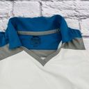 Slazenger  Golf Polo Shirt Women's‎ Size XL White Blue Sleeveless Collared V Neck Photo 1