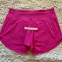 Lululemon Sonic Pink Speed Up Mid-Rise Lined Short 4" Photo 2