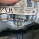 ZARA  Mom Jeans Size 10 High Waist/ Rise Light Wash Photo 5