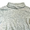 Talbots  Women’s 100% Cashmere Gray Speckled Sabrina Portrait Collar Sweater M P Photo 4