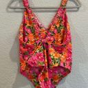 Show Me Your Mumu  Mermaid Hermosa Neon Floral One Piece Photo 3