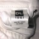 DL1961  Renee Cutoff Denim Shorts in Alpine White Size 25 EUC Photo 12