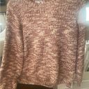 Nine West  Rose Color Long Sleeve knit Sweater. Size Large Photo 4