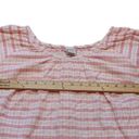 Fashion Bug  Size 18/20W Light Pink Cottage Core Plus Size Short Sleeve Blouse Photo 3