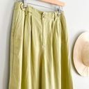 Madewell  | NWT The Harlow Wide-Leg Pant in Pale Lemongrass | Sz 00 | Trouser Photo 2