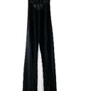 Alexis NWT  Federico Long Pleated Organza Silk Maxi Dress Black White Size XS Photo 2