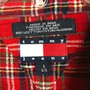 Tommy Hilfiger  Flannel Plaid Button Down Shirt Size Large Photo 2