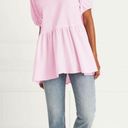 Hill House New  The Francesca Top Ballerina Pink Cotton Size Small Photo 1