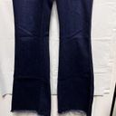 Vervet Flying Monkey Women Size 28 High Rise Flare Blue Jeans‎ Frayed Hem BAX-C Photo 2