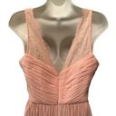 BHLDN By Anthropologie Nouvelle Fleur Bridesmaid Dress Light Pink Sz 10 Wedding Photo 3