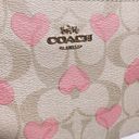 Coach  Nolita 19 In Signature Canvas With Heart Print cq144 with Pearl extender Photo 6