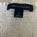 Tommy Hilfiger  Women Top Smock Neckline Large Cuff Sleeve 2X White Coastal Beach Photo 1