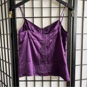 BCBG MAXAZRIA Women’s Y2K Purple Satin Cami Size Medium Photo 4