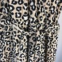 Ava & Viv #138 Plus Size  Leopard Crossover Top Photo 3