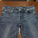 American Eagle Stretch Dark Wash Denim Slim Boot Size 14 Photo 2