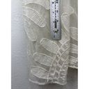 Rebellion  Ivory Cream Lace Kimono Wrap Size Medium Crochet Bohemian Duster Photo 4