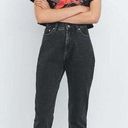 BDG Urban Outfitters Washed Black Mom Jeans Photo 0