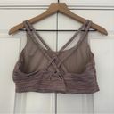 Lululemon  Energy Bra in Arrow Jacquard Antique Bark Copper Coil sports Strappy Photo 4