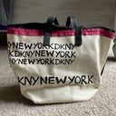 DKNY COPY -  tote bag, beige, black and pink Photo 0