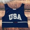 Grayson Threads $5 SALE! USA Crop Top Tank American Photo 0