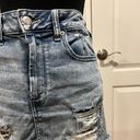 American Eagle Vintage Denim Mini Skirt  Size 10 Photo 2