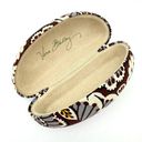 Vera Bradley  Slate Blooms Hard Clamshell Sunglass Case Photo 1